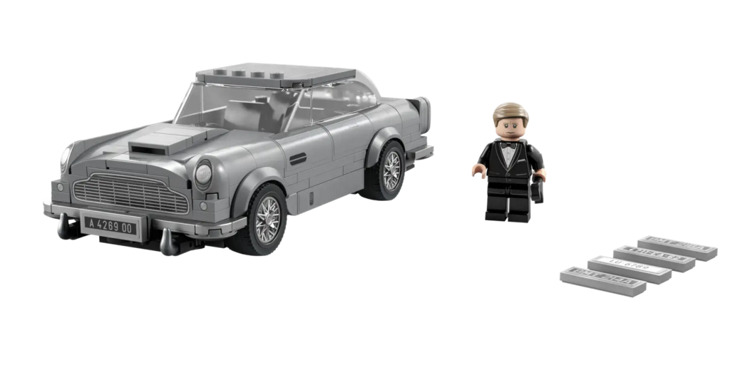 76911 bond lego car