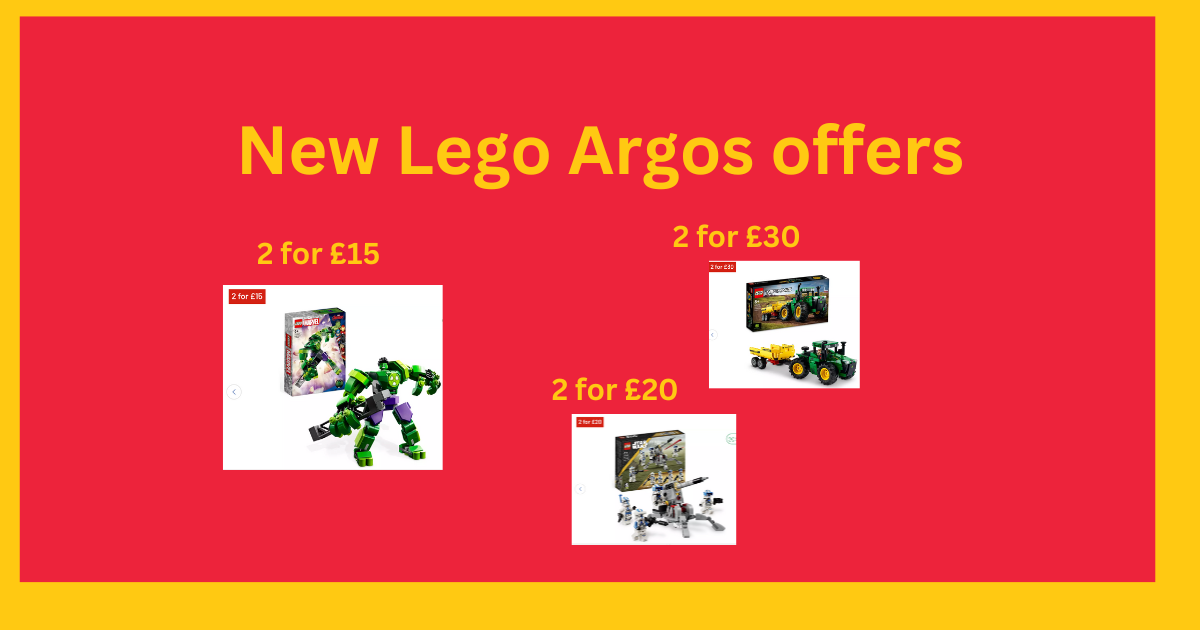 Lego Argos Offer