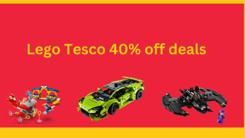 Lego tesco 40% off deals