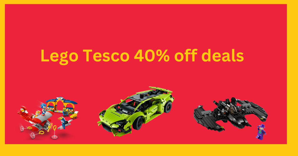 Lego tesco 40% off deals