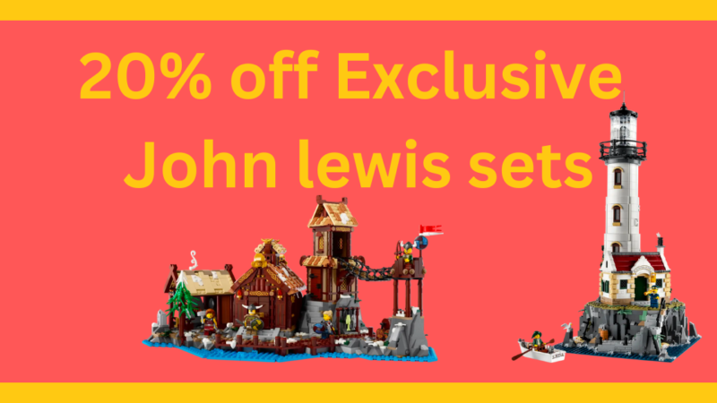 john lewis exclusive lego