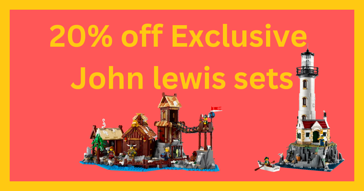 john lewis exclusive lego