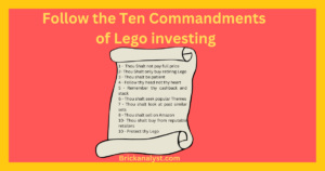 lego investing commandments